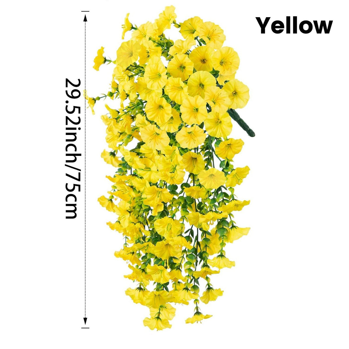 🌺 UV Resistant Hanging Artificial Morning Glory Vine 💖