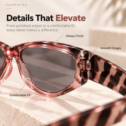 Blue Light Blocking Square Glasses for Women – Stylish Tortoiseshell Frames