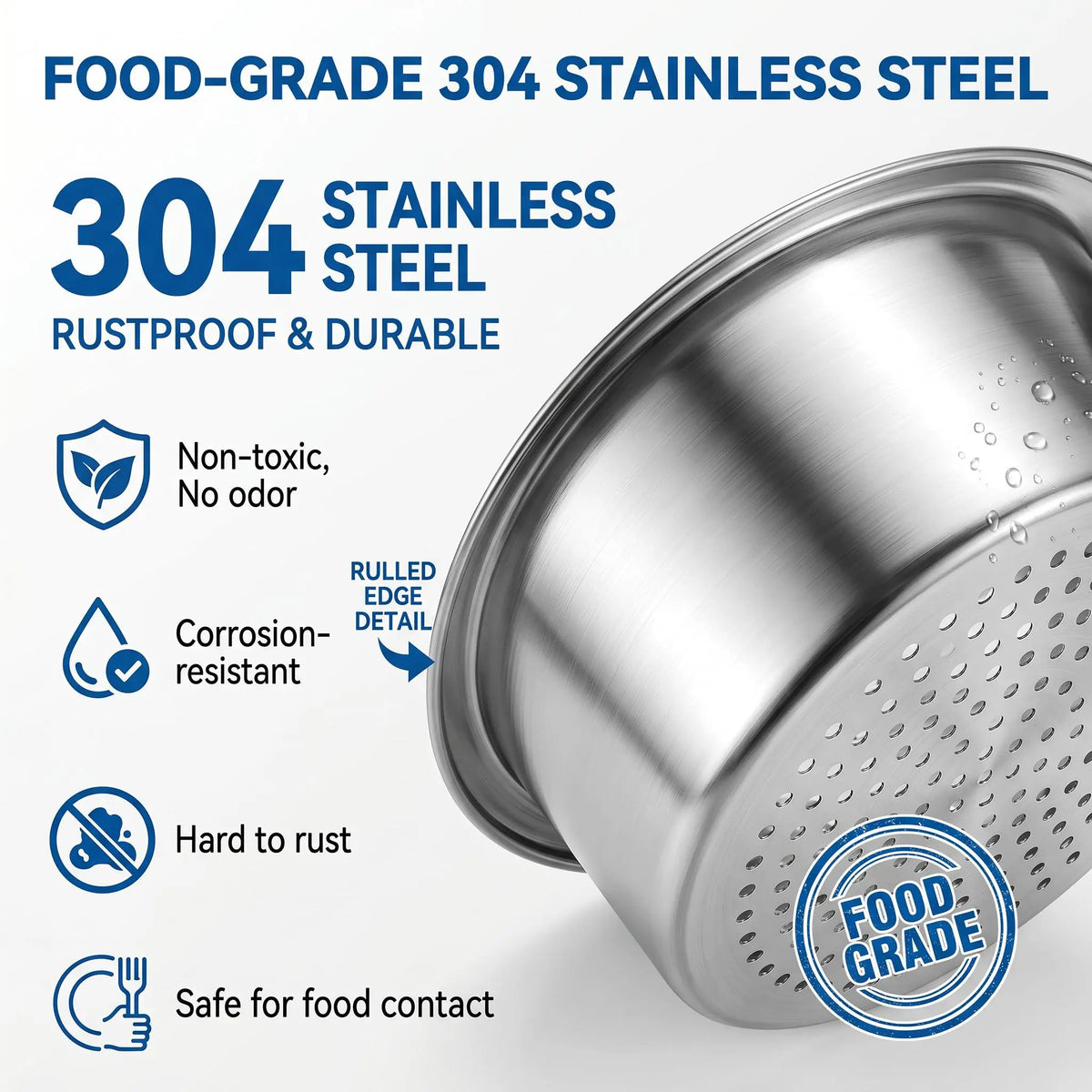 BUY 1 GET 1 FREE💧Stainless Steel Swan Sink Strainer Basket!!!🦢💧