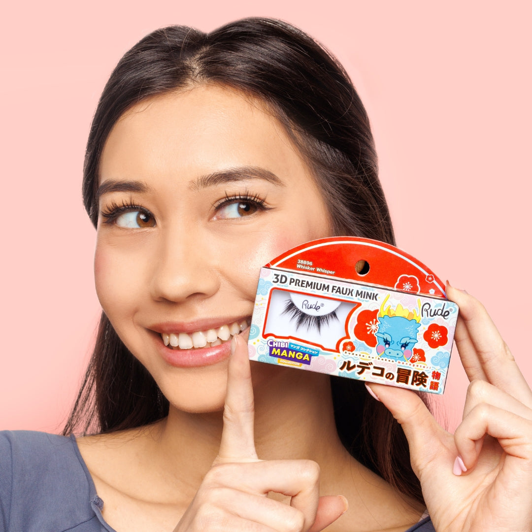 Chibi Manga Premium - 3D Faux Mink Lashes | Costume Makeup NYC | SFX Makeup Shop
