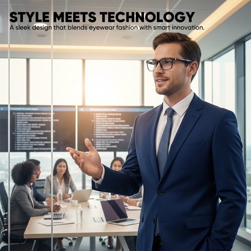 🤖AI Smart Wireless Bluetooth Translation Glasses