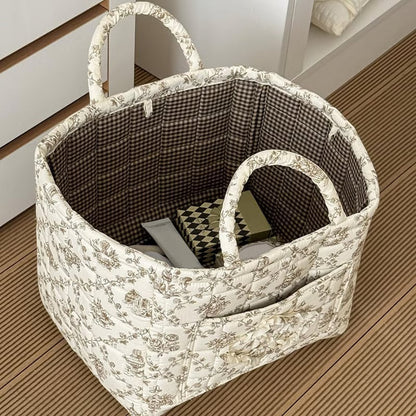 🚗Multi-Purpose Fabric Car Storage Basket with Handle | Foldable & Washable