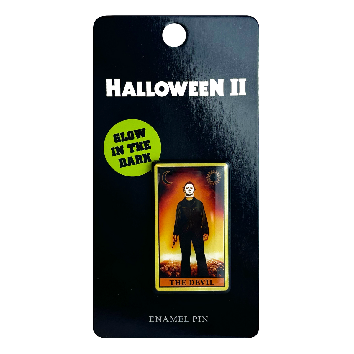 Michael Myers "Devil Tarot" - Halloween Enamel Pin | Horror Collectible Gift | NYC Halloween Store