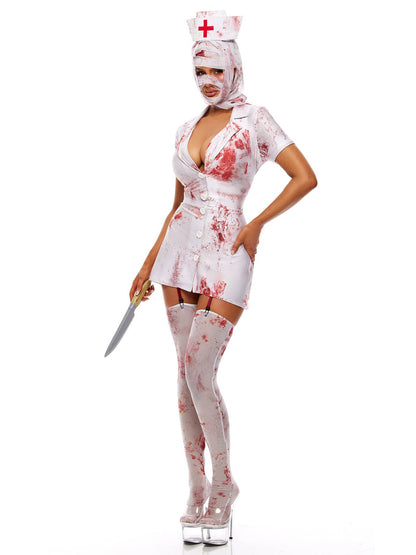 Silent Care Women's Sexy Nurse Costume | NYC Halloween Costume Shop | Sexy Costume for Women