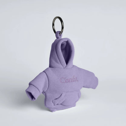 🧸 Mini Hoodie Keychain – Cute Stress Ball Charm, Clip-On Design, Squeeze & Relax, Fun Gift for Women, Teens & Friends