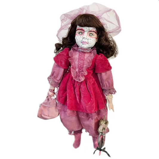 Eery Porcelain Doll - Morgue Collection | Horror Collectible Gift | NYC Halloween Store