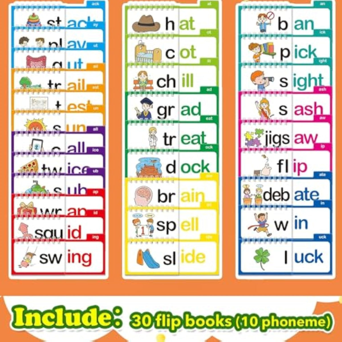 🚚Free Shipping🔥30 Read and Rhyme Flip Books