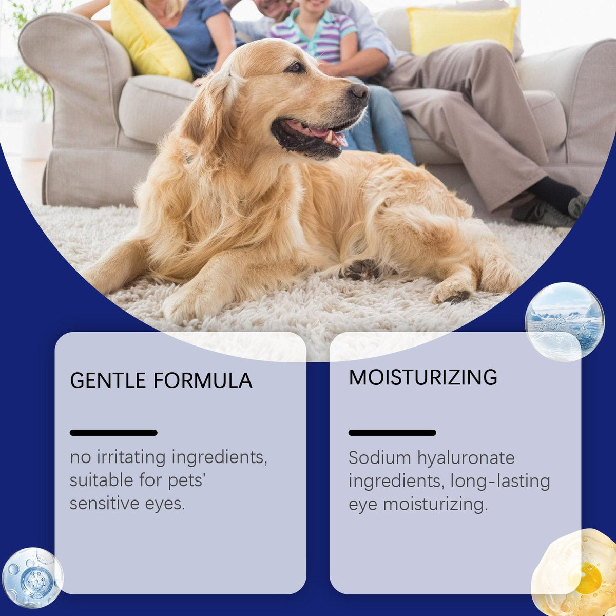 🏆Flash Sale⚡ 50K+ SOLD! 🐶Eye Drops for Cat & Dog, Prevent Tear Stains Remove Dirt