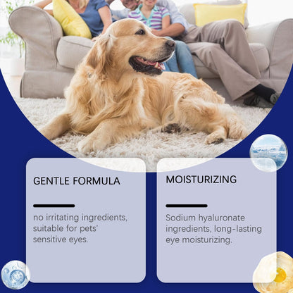🏆Flash Sale⚡ 50K+ SOLD! 🐶Eye Drops for Cat & Dog, Prevent Tear Stains Remove Dirt