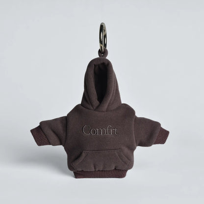 🧸 Mini Hoodie Keychain – Cute Stress Ball Charm, Clip-On Design, Squeeze & Relax, Fun Gift for Women, Teens & Friends
