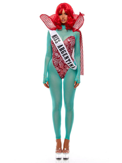 Pageant Afterlife Women's Sexy Receptionist Costume | NYC Halloween Costume Shop | Sexy Costume for Women