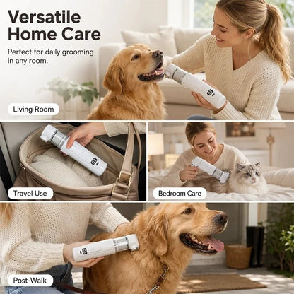 🐶 Electric Pet Hair Comb – Suction & Detangling Tool, Gentle Grooming for Dogs & Cats