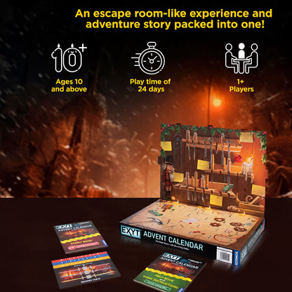 🎄 Escape the Workshop! Advent Calendar – 🗝️✨ 24 Days of Puzzle Adventure & Fun