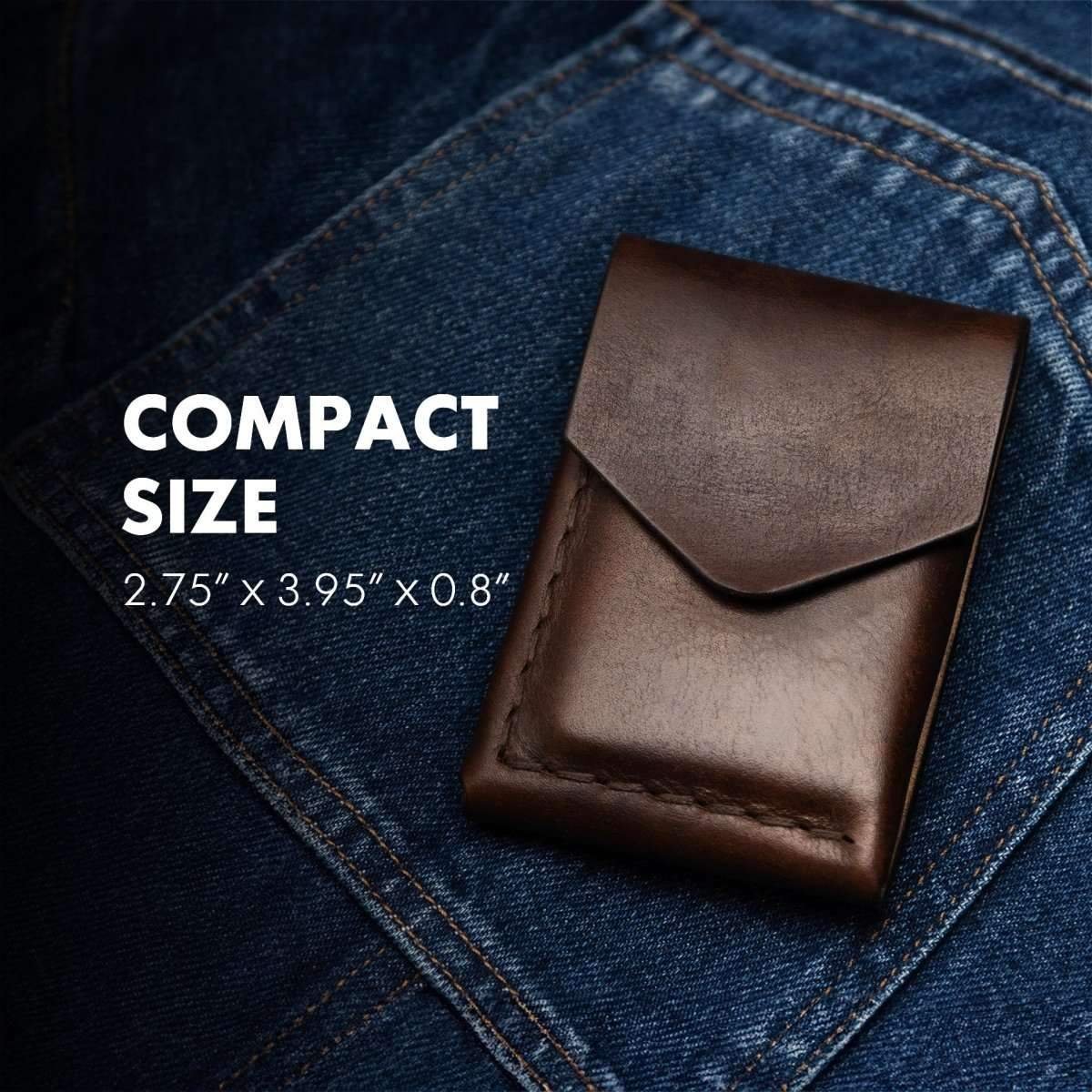 Minimalist Design Genuine Leather Wallet