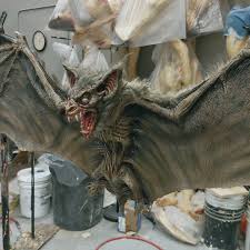 Vampire Bat - Monster Decor Prop | Haunted House Prop NYC | Halloween Prop Store