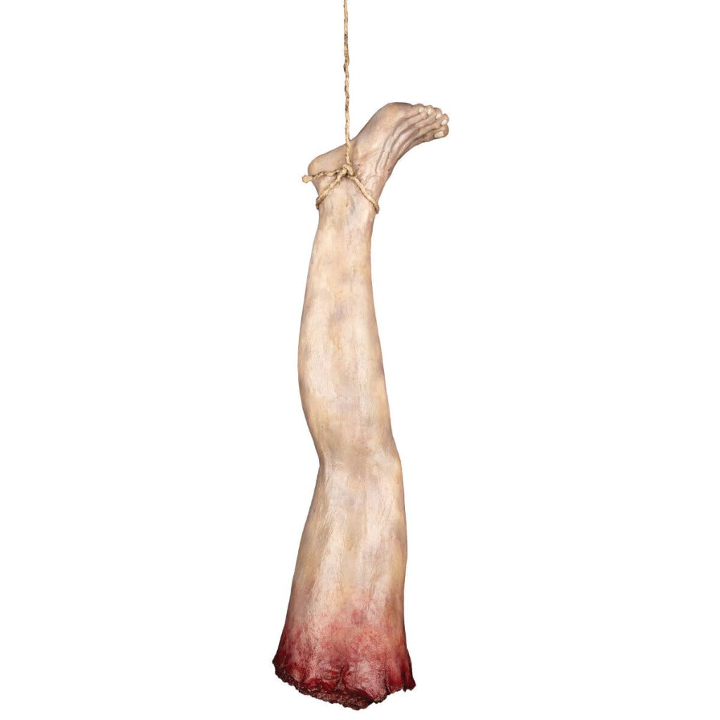 Severed Leg Prop | Haunted House Prop NYC | Halloween Prop Store