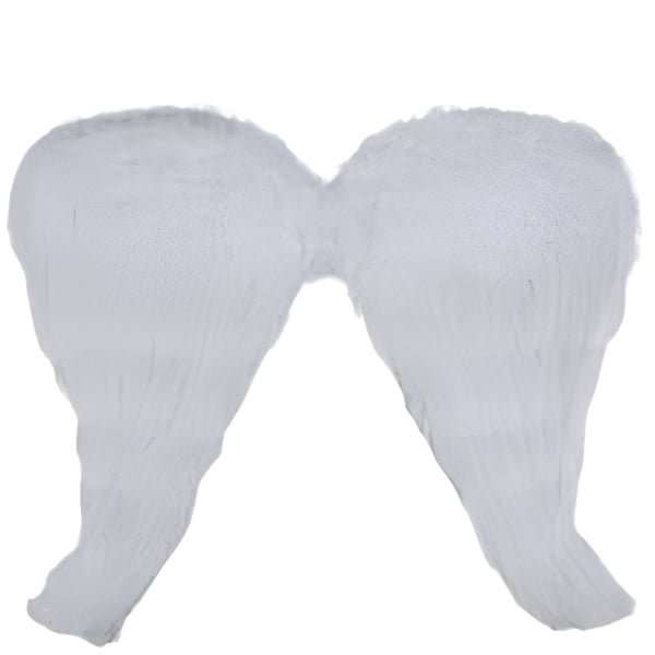 18" Downturned White Angel Wings | Costume Accessory NYC | Cosplay Accessories