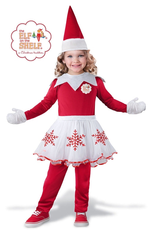The Elf on The Shelf Toddler Girl Elf Costume | Kids Halloween Costume NYC | Child Cosplay Costume