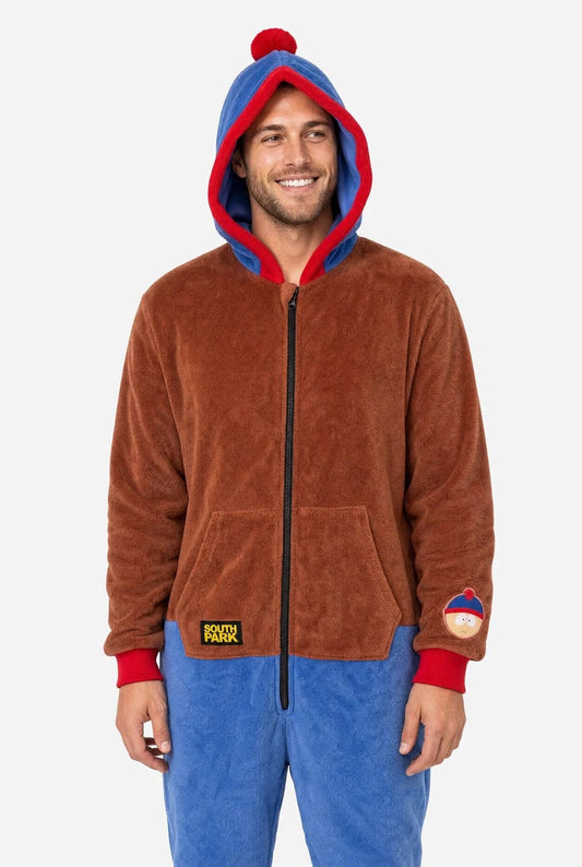 Opposuits South Park Stan One Piece Adult Costume | Halloween Costume NYC | Cosplay Costume Shop