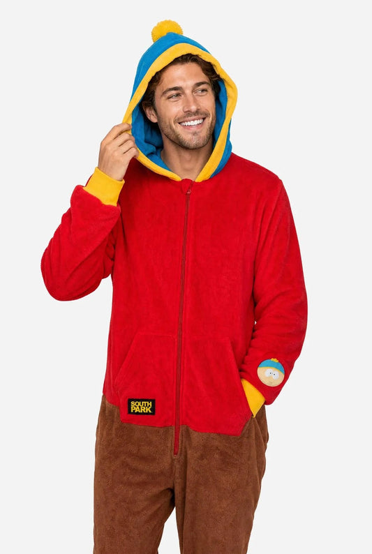 Opposuits South Park Cartman One Piece Adult Costume | Halloween Costume NYC | Cosplay Costume Shop