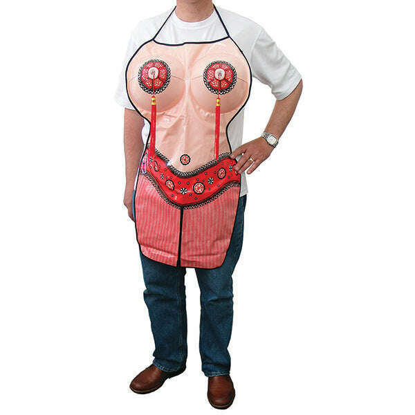 Inflatable Exotic Dancer Kitchen Apron