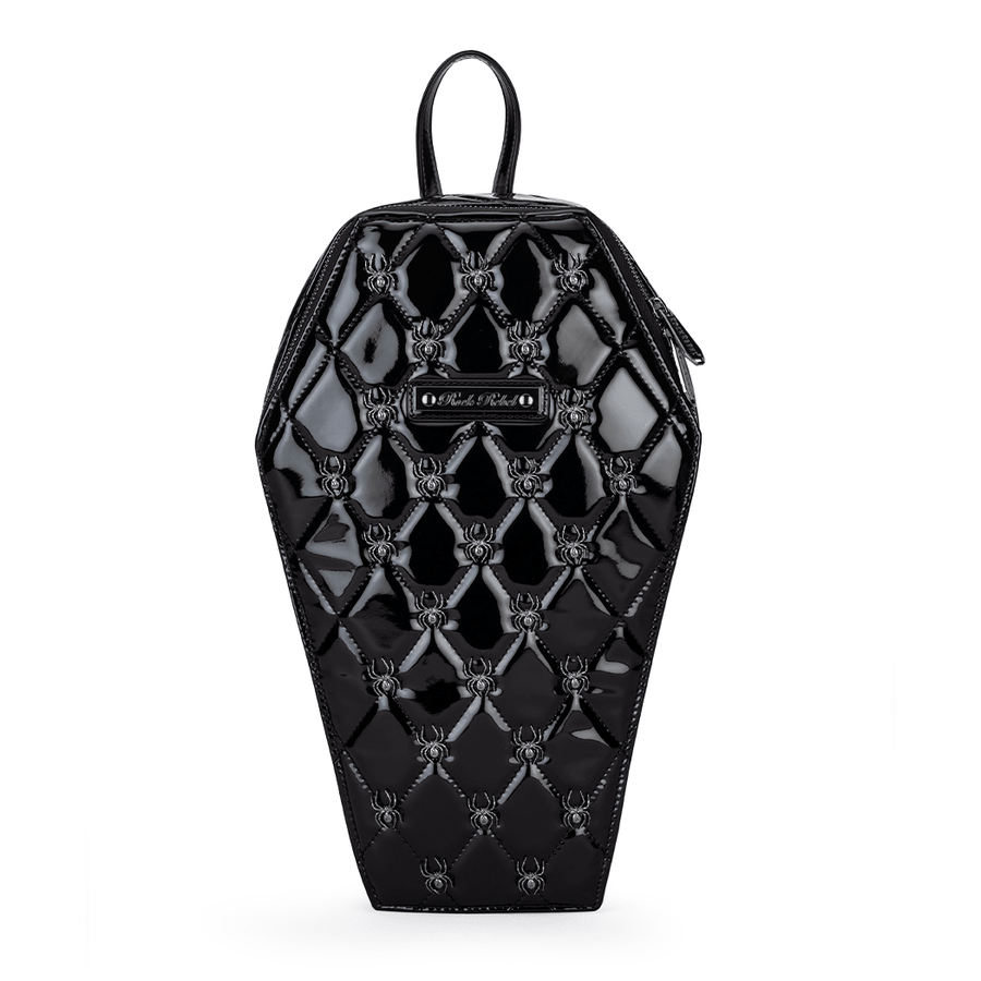 Spider Studded Coffin Backpack | NYC Costume Shop | Halloween & Cosplay Store
