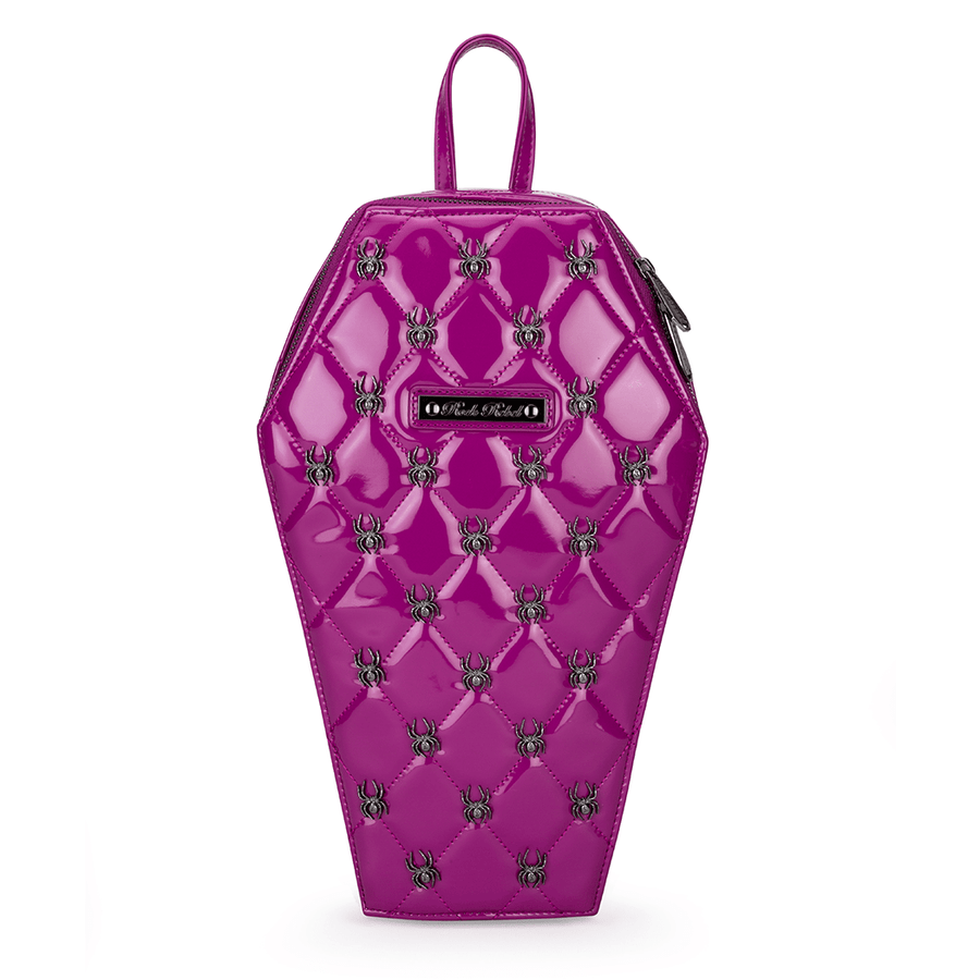 Spider Studded Coffin Backpack | NYC Costume Shop | Halloween & Cosplay Store