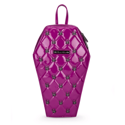 Spider Studded Coffin Backpack | NYC Costume Shop | Halloween & Cosplay Store