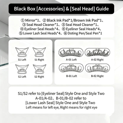 🔥 50% OFF! 3-in-1 Kit: Eyeliner and Lower Lash Stamp