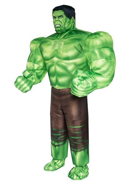 Unleash the Rage: Adult Inflatable Hulk Costume for Larger-Than-Life Cosplay | Halloween Costume NYC | Cosplay Costume Shop