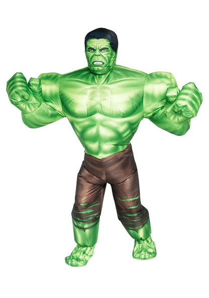 Unleash the Rage: Adult Inflatable Hulk Costume for Larger-Than-Life Cosplay | Halloween Costume NYC | Cosplay Costume Shop