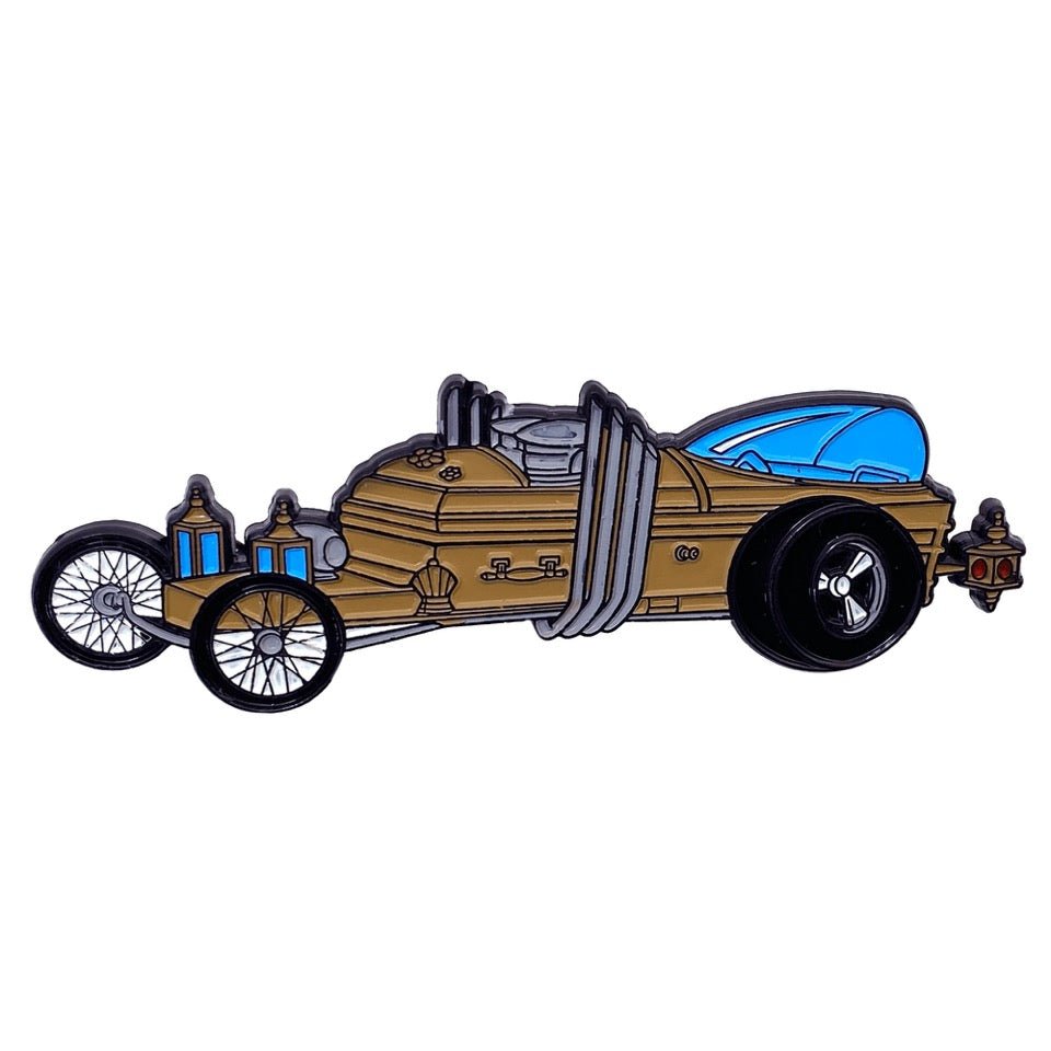 The Dragula - Munsters Enamel Pin | Horror Collectible Gift | NYC Halloween Store