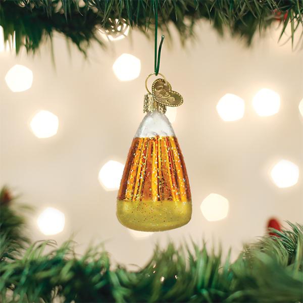 Old World Christmas Candy Corn Halloween Collectible Halloween Ornament