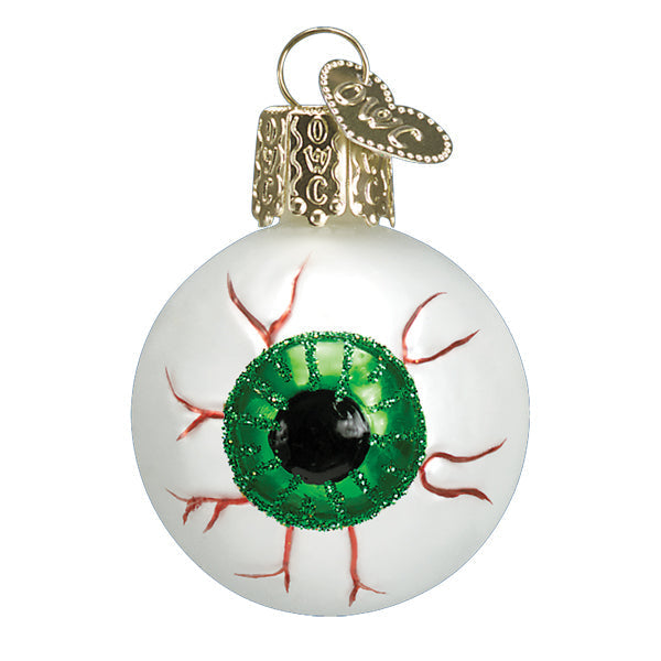 Old World Christmas Green Evil Eye Halloween Collectible Halloween Ornament