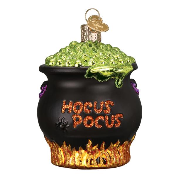 Old World Christmas Cauldron Collectible Halloween Ornament