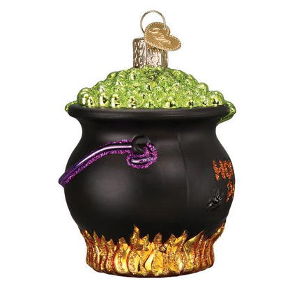 Old World Christmas Cauldron Collectible Halloween Ornament