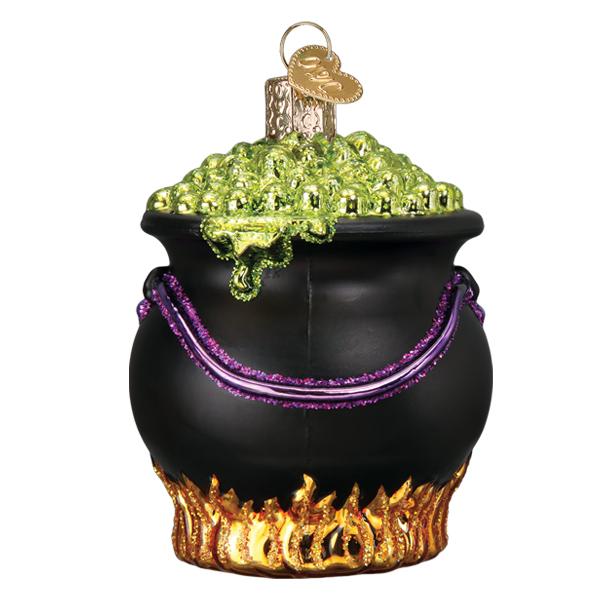 Old World Christmas Cauldron Collectible Halloween Ornament