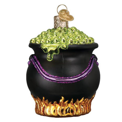 Old World Christmas Cauldron Collectible Halloween Ornament