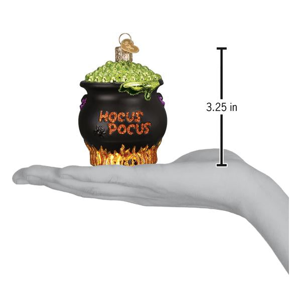 Old World Christmas Cauldron Collectible Halloween Ornament