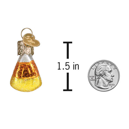 Old World Christmas Mini Candy Corn Halloween Ornament