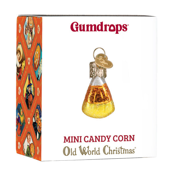 Old World Christmas Mini Candy Corn Halloween Ornament