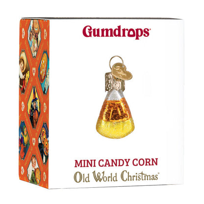 Old World Christmas Mini Candy Corn Halloween Ornament