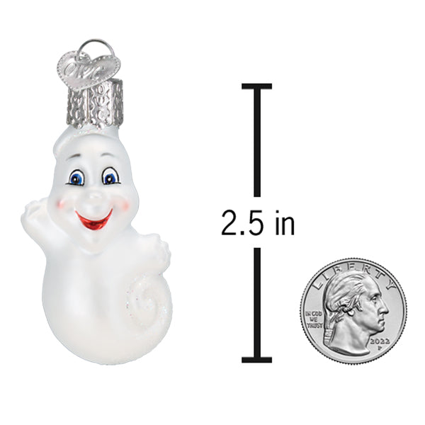 Old World Christmas Mini Ghost Halloween Ornament