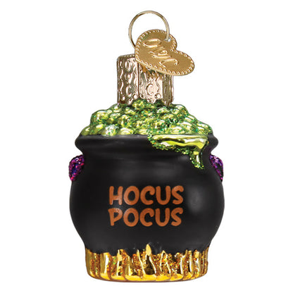 Old World Christmas Mini Halloween Cauldron Halloween Ornament