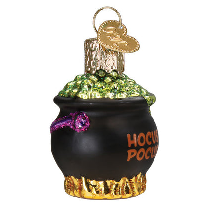 Old World Christmas Mini Halloween Cauldron Halloween Ornament
