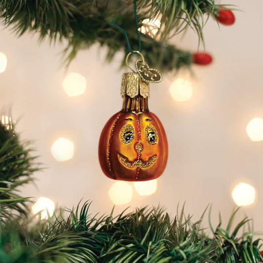 Old World Christmas Mini Jack O'lantern Christmas Ornament