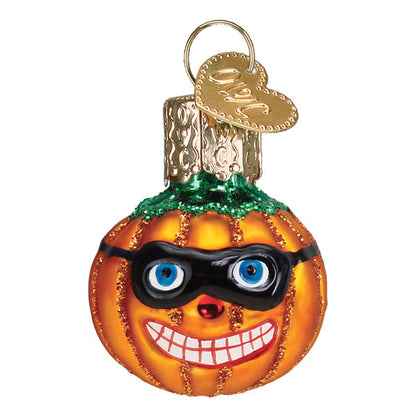 Old World Christmas Mini Masked Jack O'lantern Christmas Ornament