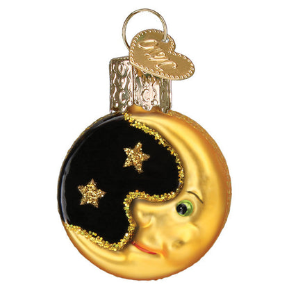 Old World Christmas Mini Moon Christmas Ornament