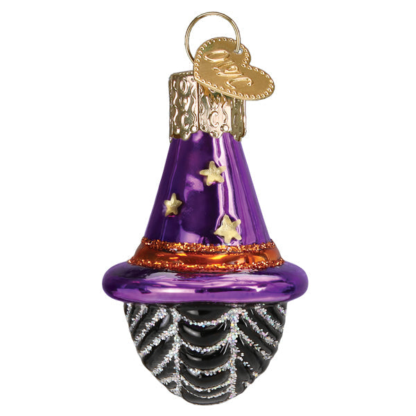 Old World Christmas Mini Witch Head Halloween Ornament
