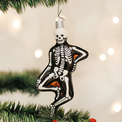 Old World Christmas Mr. Bones Skeleton Halloween Collectible Halloween Ornament